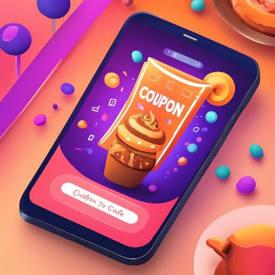 Coupon code use via mobile